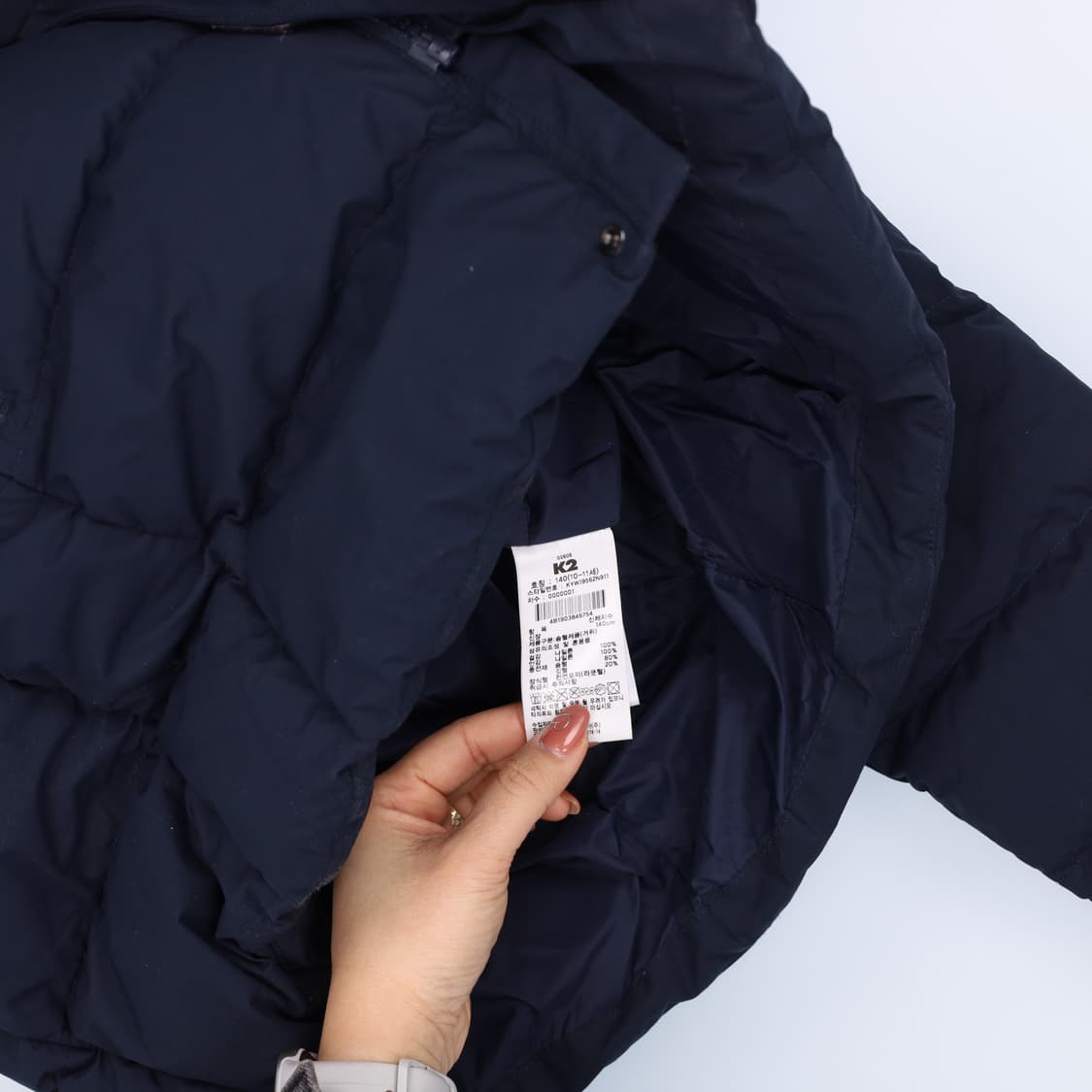[140] K2 주니어 구스다운 롱 패딩점퍼 파카 0106J 상품이미지4
