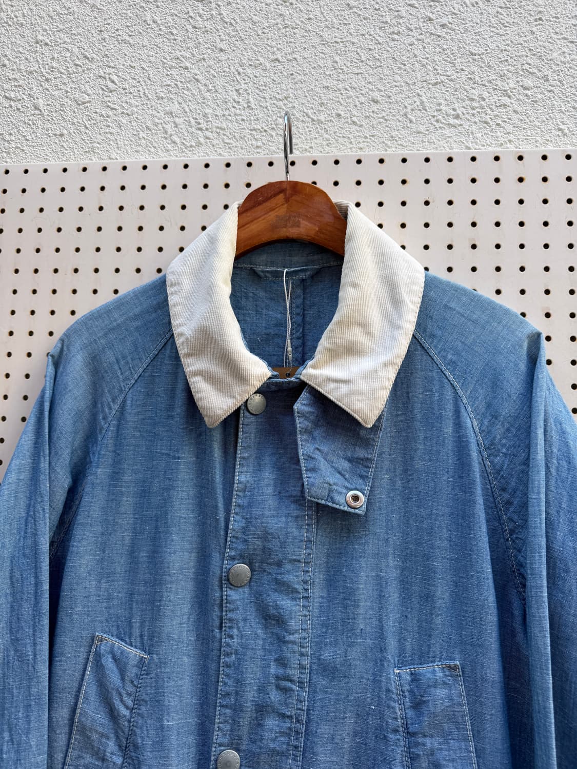 BARBOUR BEDALE CHAMBRAY 바버 비데일 샴브레이자켓 상품이미지5