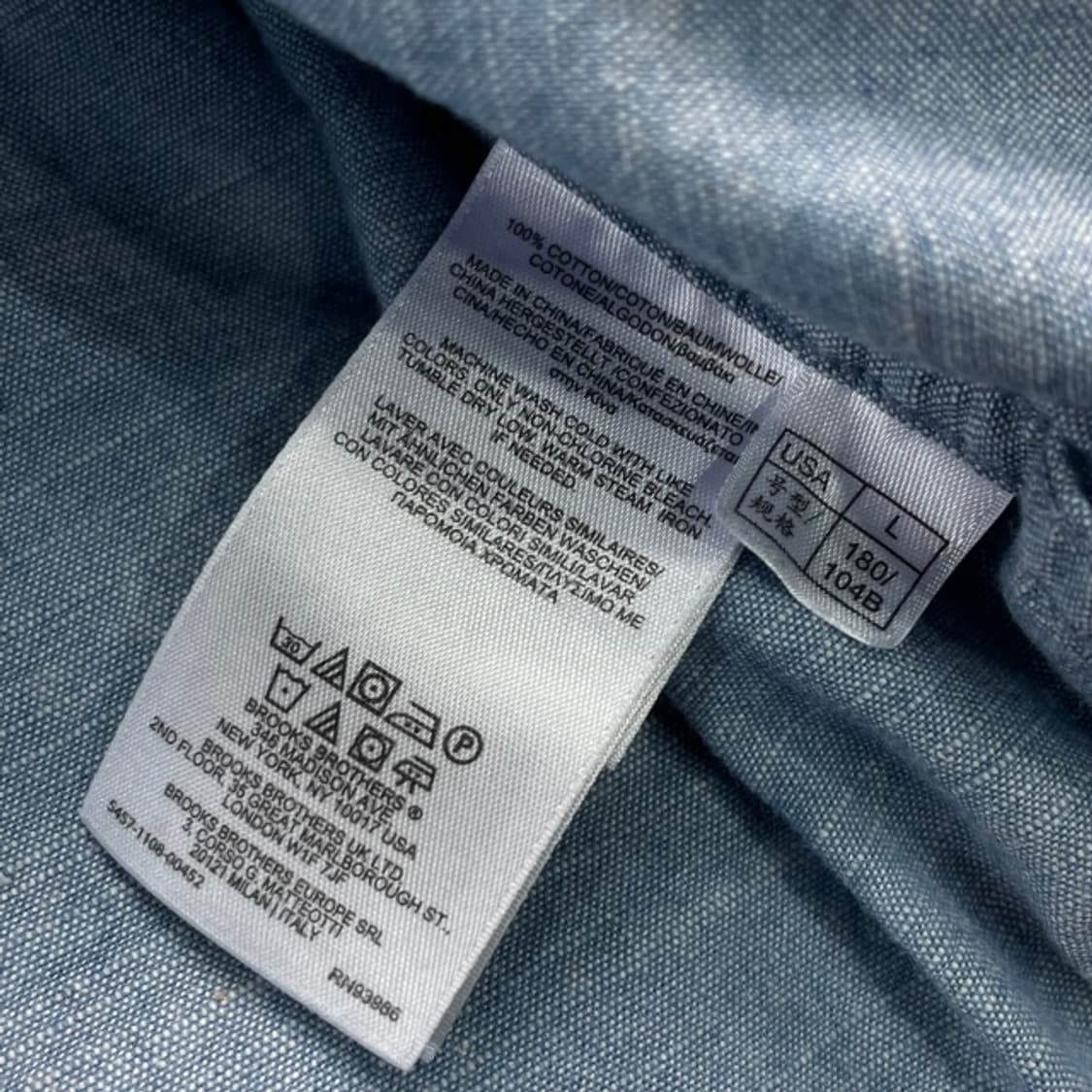 100 브룩스브라더스 리젠트 셔츠 상품이미지4