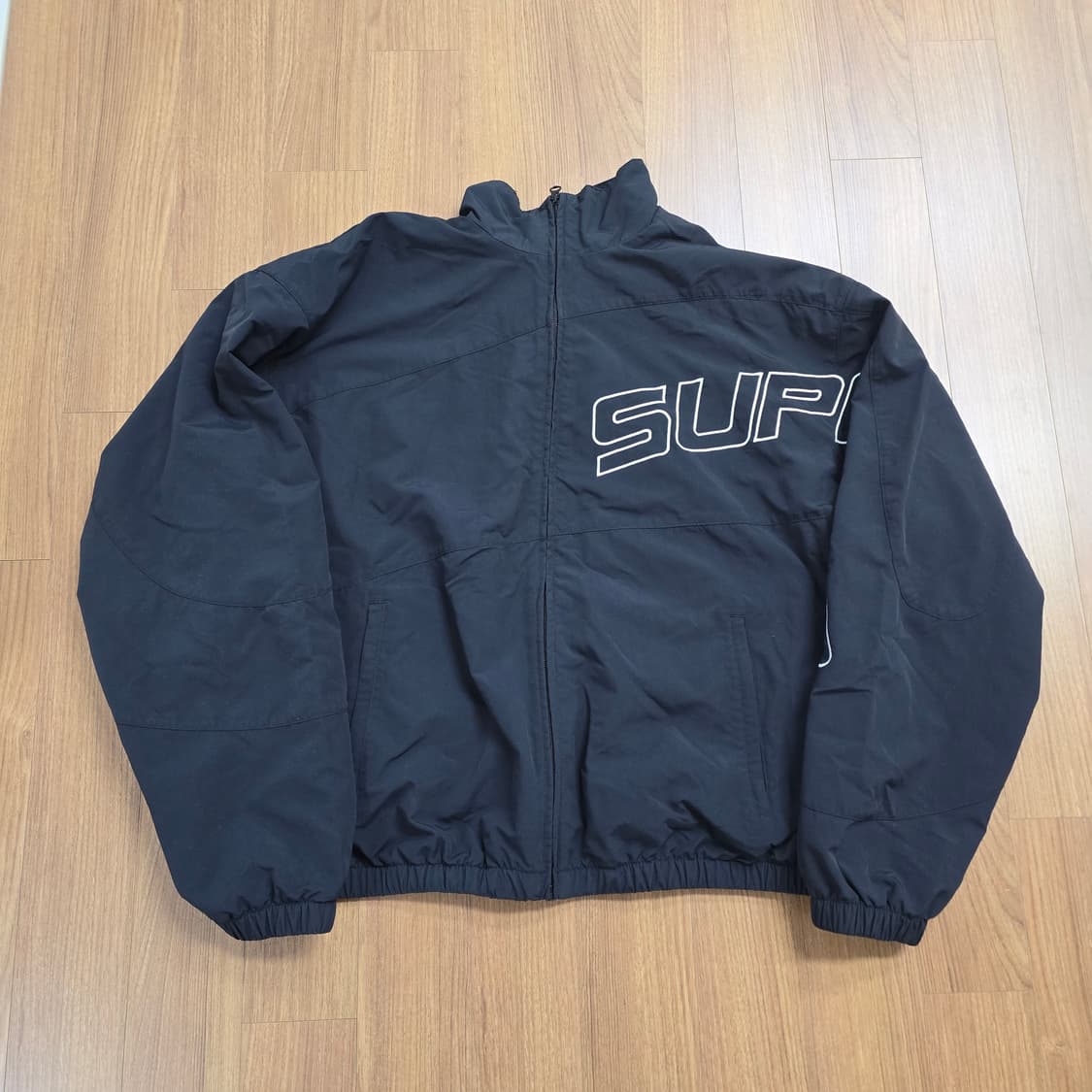 (L) 슈프림 커브 트랙 자켓 블랙 상품이미지1