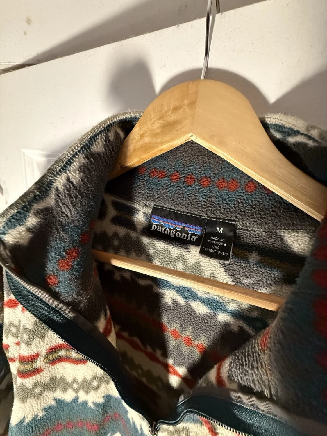90s 파타고니아 신칠라 스냅-T 아즈텍 패턴 USA 상품이미지3