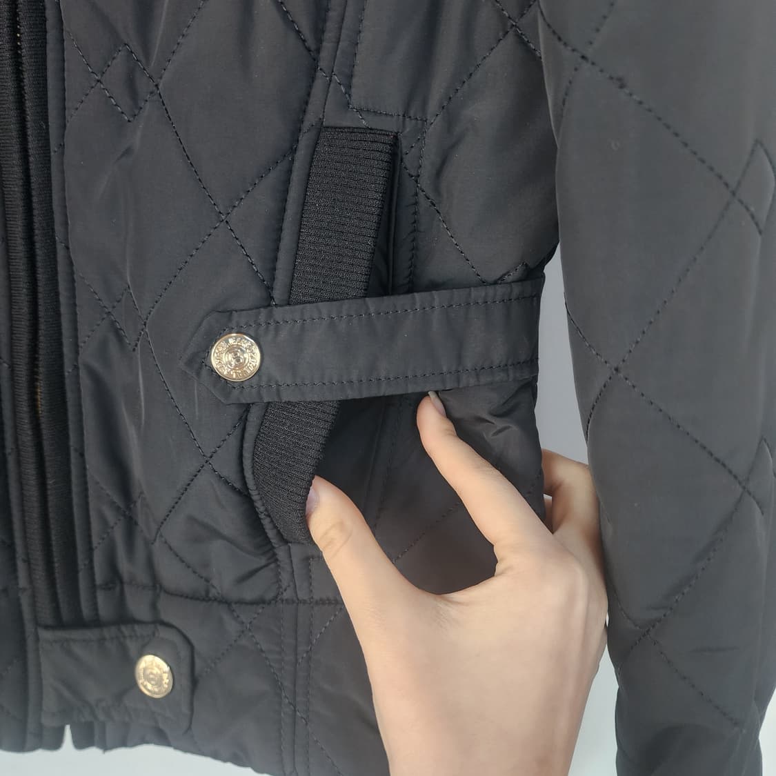 빈폴 블랙 퀼팅 자켓 상품이미지5