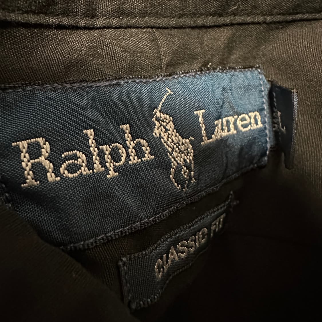 POLO RALPH LAUREN shirt black 상품이미지4