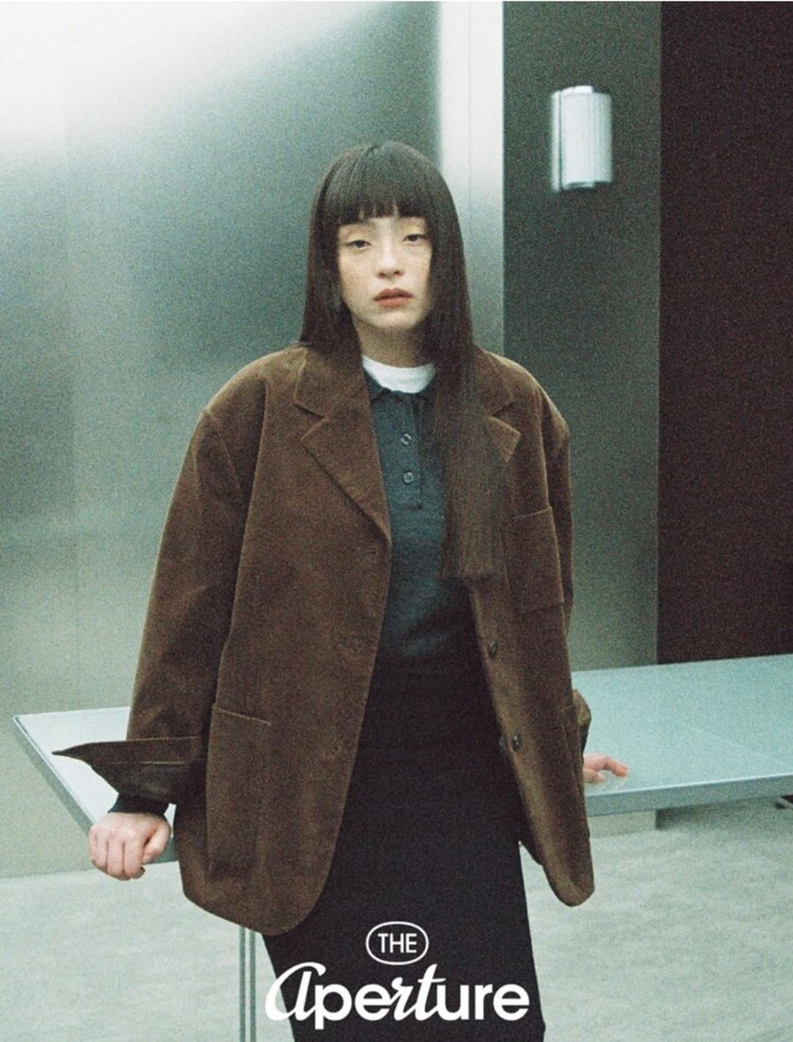 디애퍼처 katy over jacket brown 오버핏자켓 상품이미지1