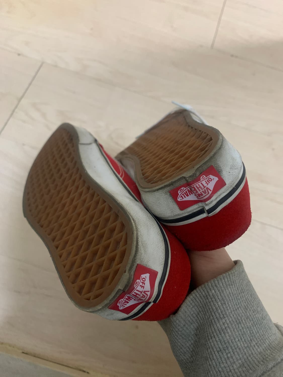 반스 올드스쿨 레드 뮬 스니커즈 235mm 상품이미지2