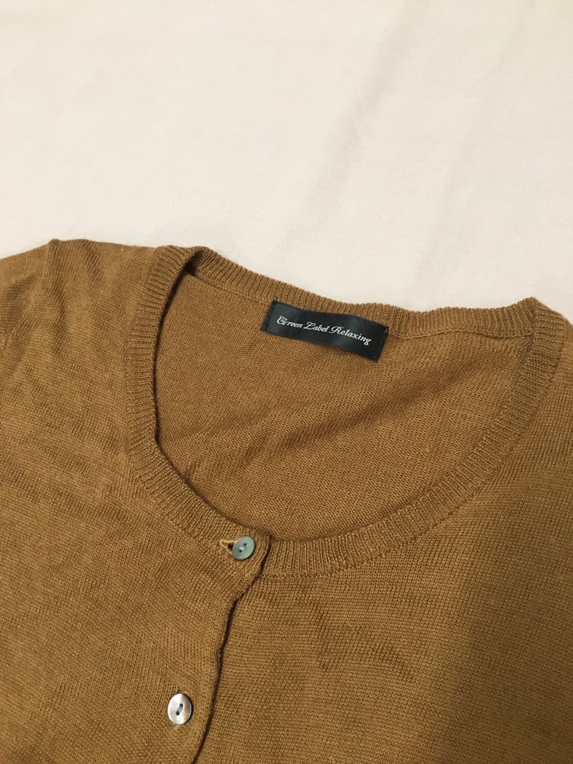 급처! 유나이티드 애로우즈 그린라벨 릴렉싱 스카프 가디건 상품이미지3