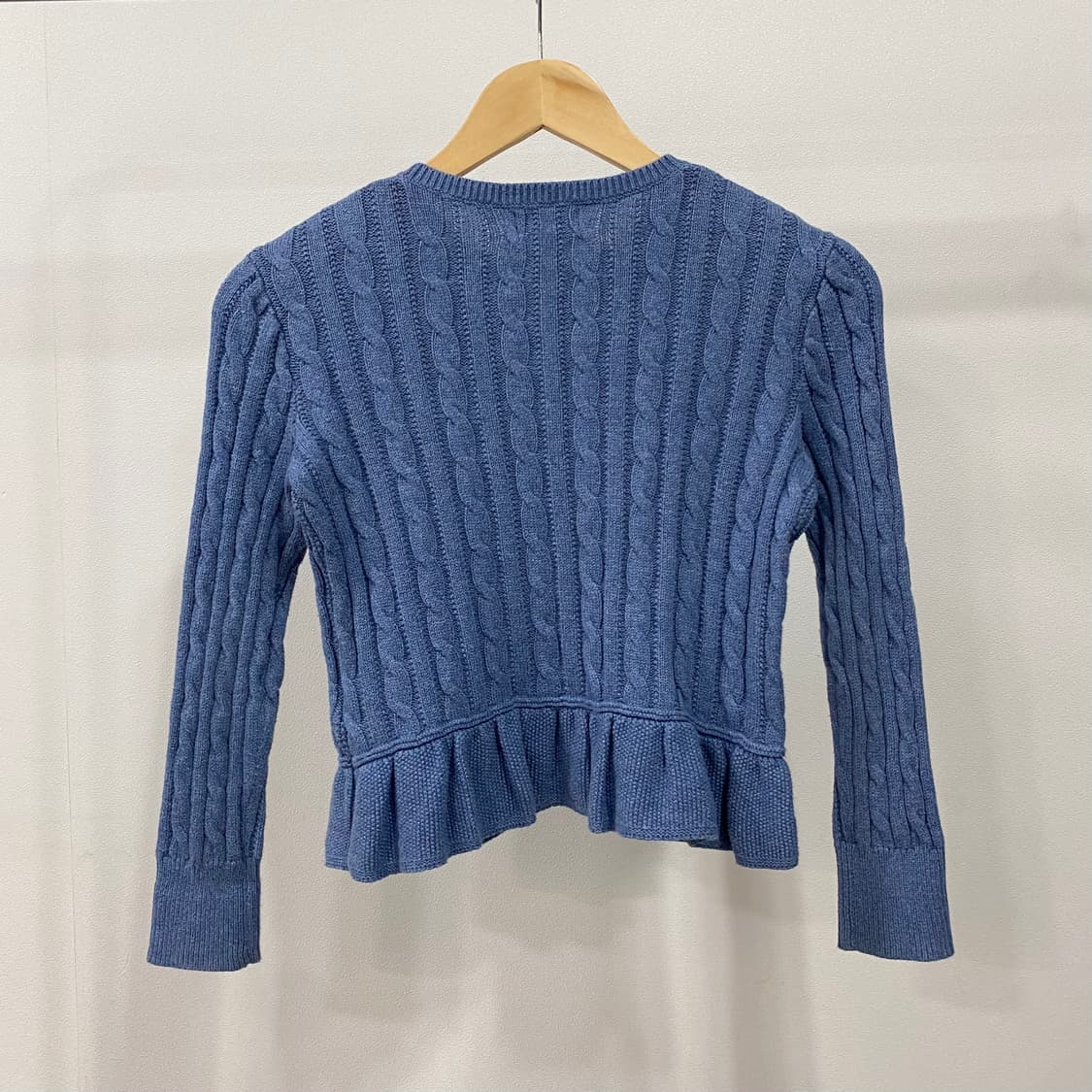 폴로 랄프로렌 신형 케이블 프릴 가디건 상품이미지2