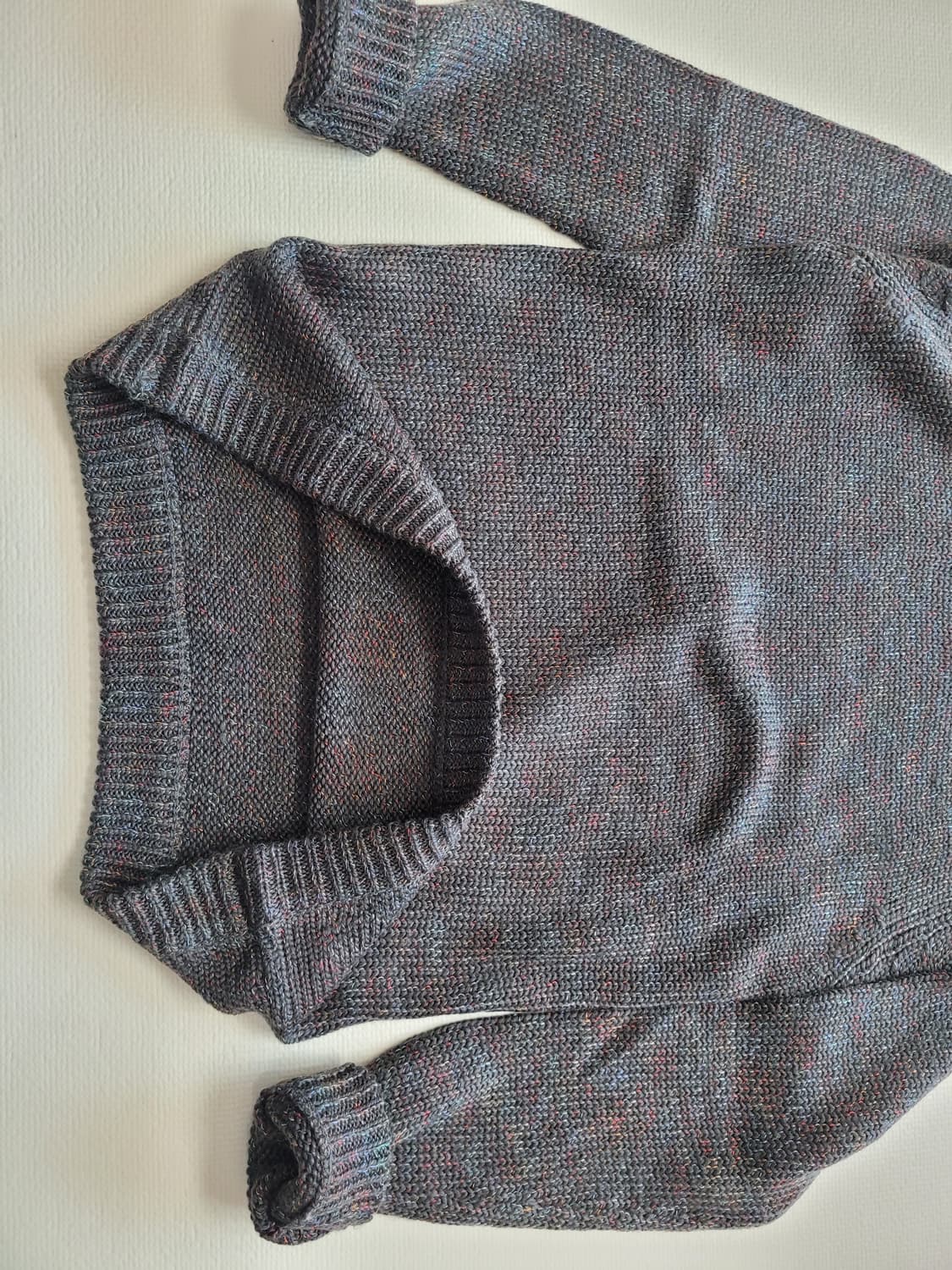 몰리 Mouli 남자 라운드넥 울 니트 100 카키 상품이미지5