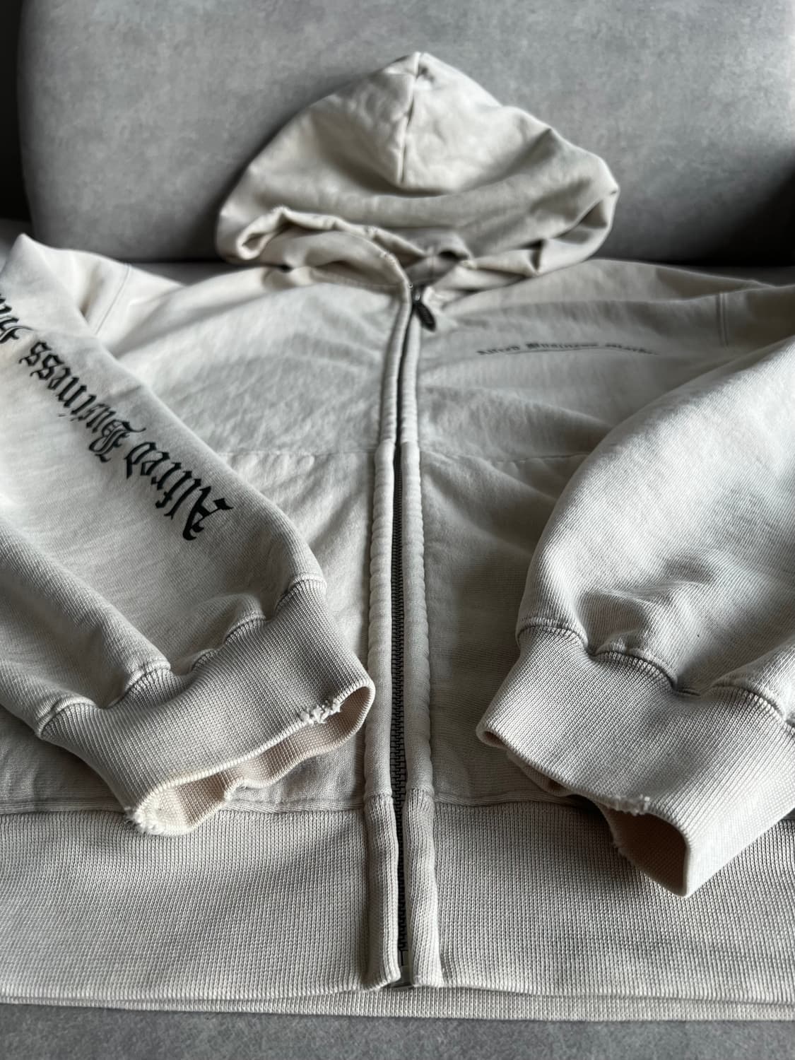 헤리티지플로스 빈티지 알프레드 집업 후드집업 베이지 상품이미지7