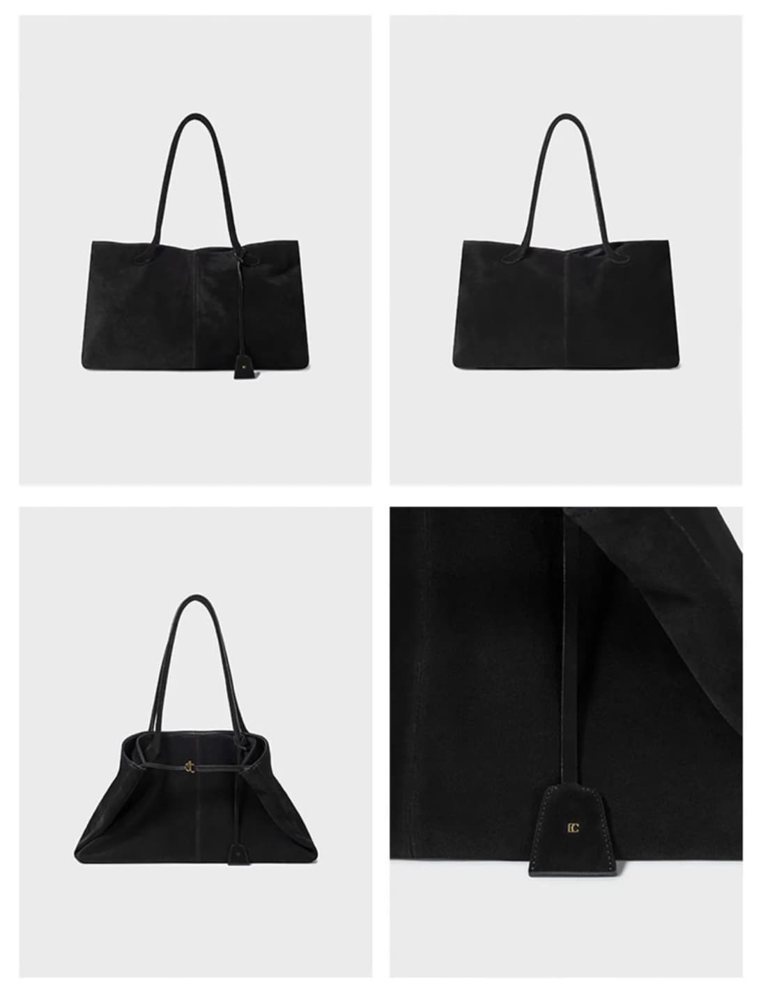 로우클래식 HARICOT BAG_BLACK SUEDE 상품이미지3