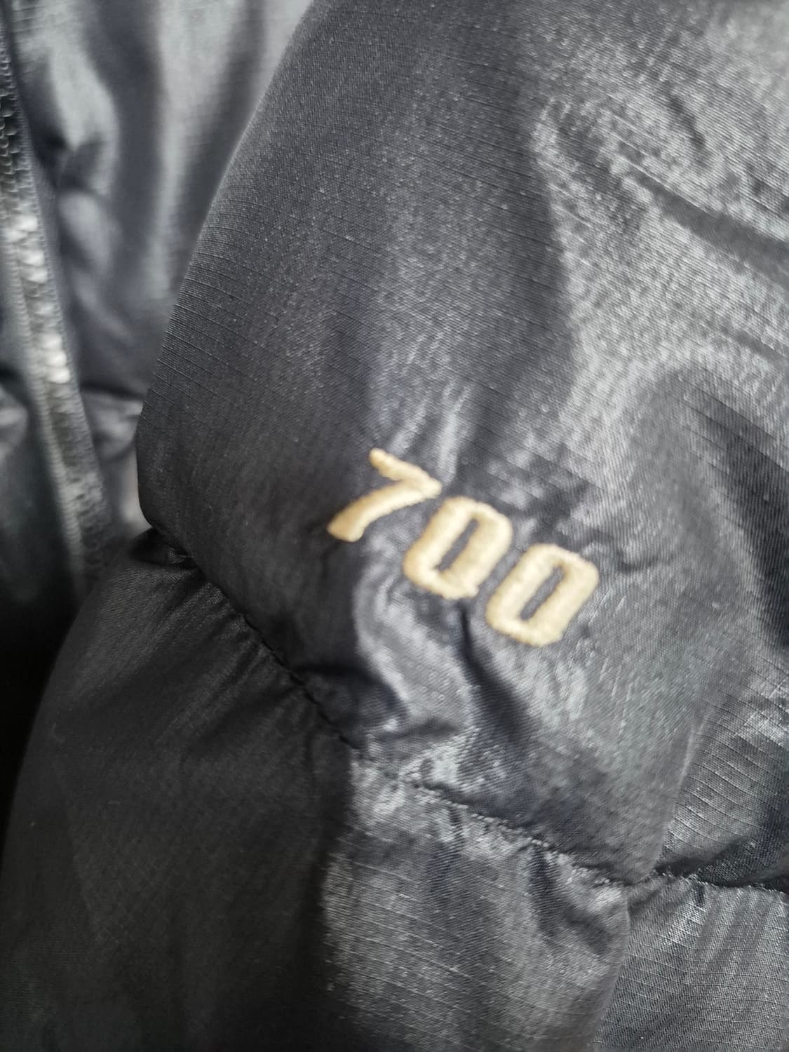 노스페이스 센터로고 700 눕시 패딩 남성 110 상품이미지4