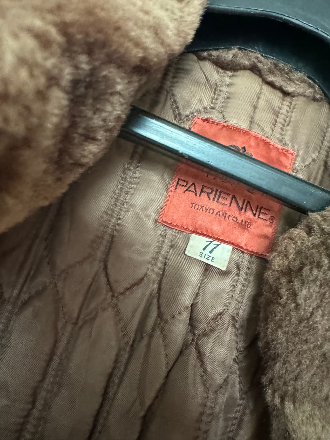 빈티지 퍼트리밍 무스탕 숏코트 상품이미지2