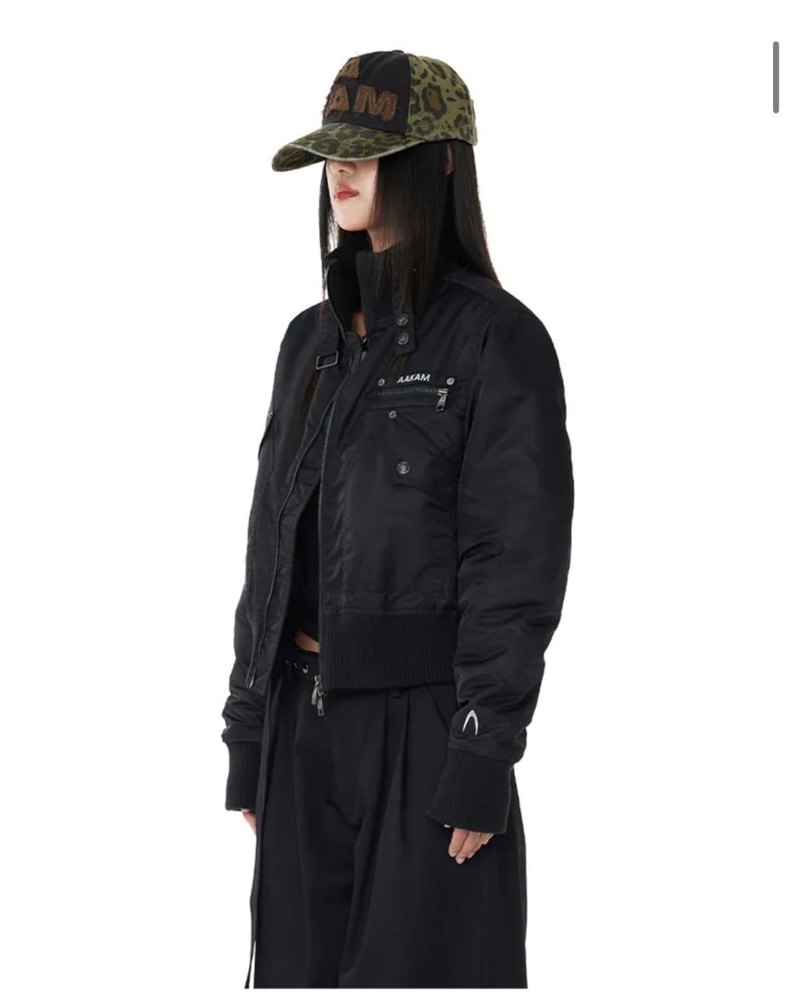 아캄 하이넥 봄버 자켓 상품이미지1