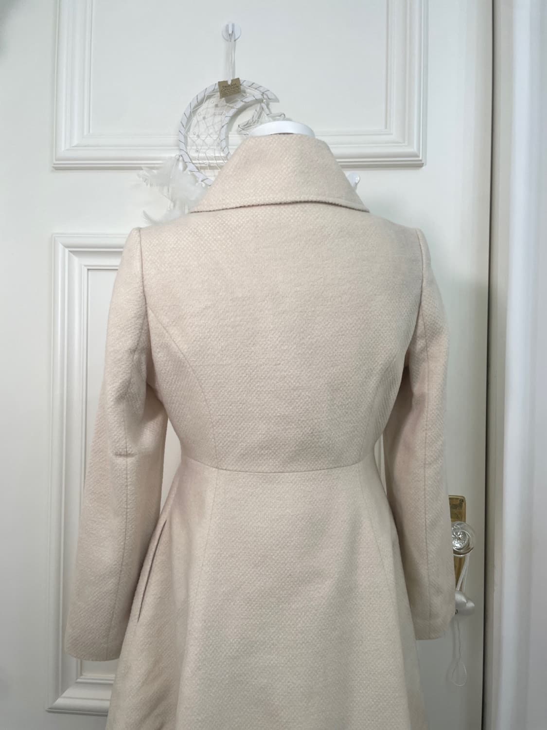 CECIL MCBEE pink ivory collar princess w 상품이미지4