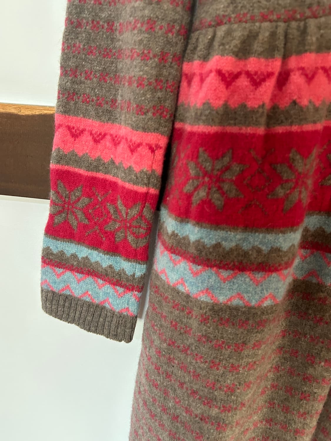 곰돌이 롱니트원피스  상품이미지5