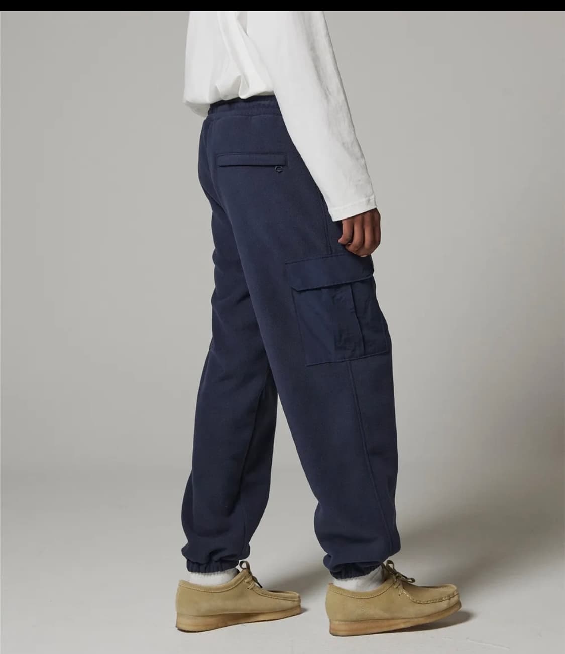 맥우드건 플리스 조거 카고팬츠 네이비 XL 상품이미지2