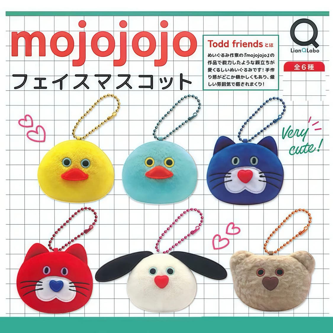 Mojojojo 얼굴 마스코트 가챠  상품이미지3