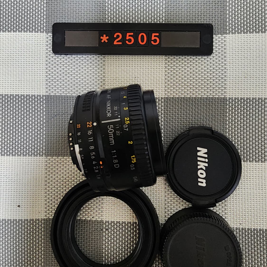 니콘 AF 마운트 50mm 1.8 D 렌즈 상품이미지3