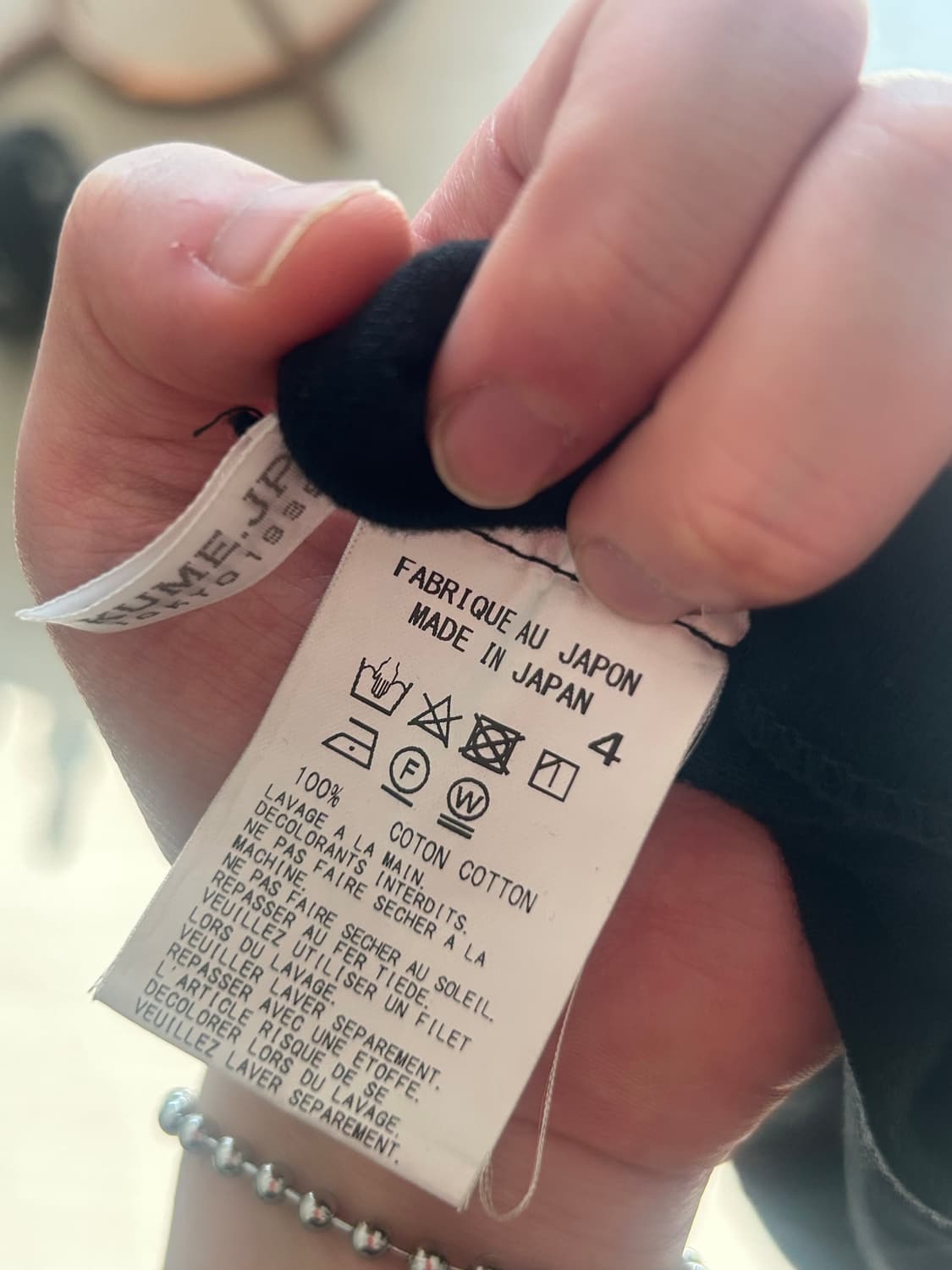 요지야마모토 syte 롱슬리브 상품이미지5