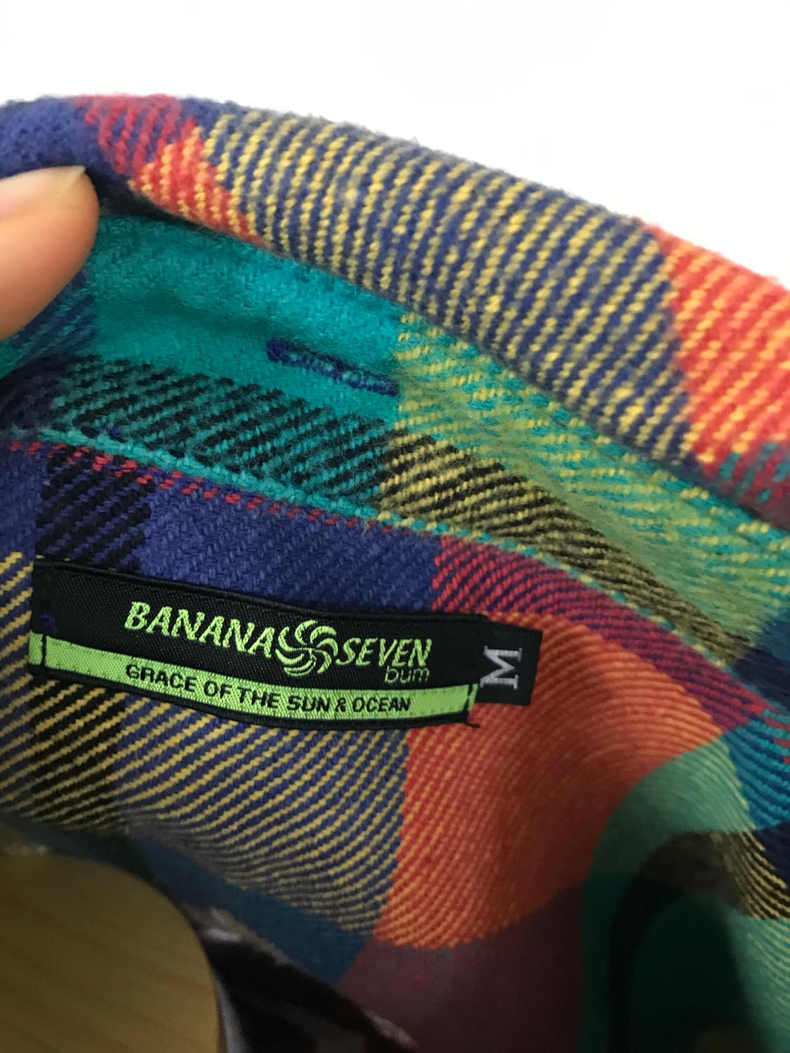 하구미 Banana Seven 캘리포니아 서프 팀 플란넬 셔츠 상품이미지5