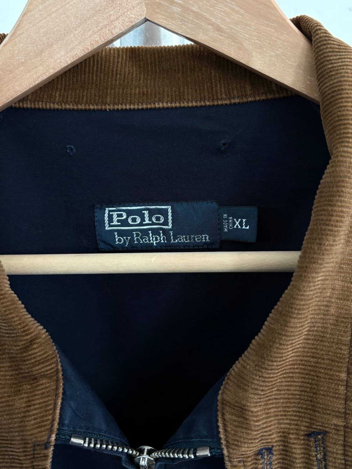 Polo 폴로 랄프로렌 넥 코듀로이 네이비 바라쿠타 자켓 상품이미지3