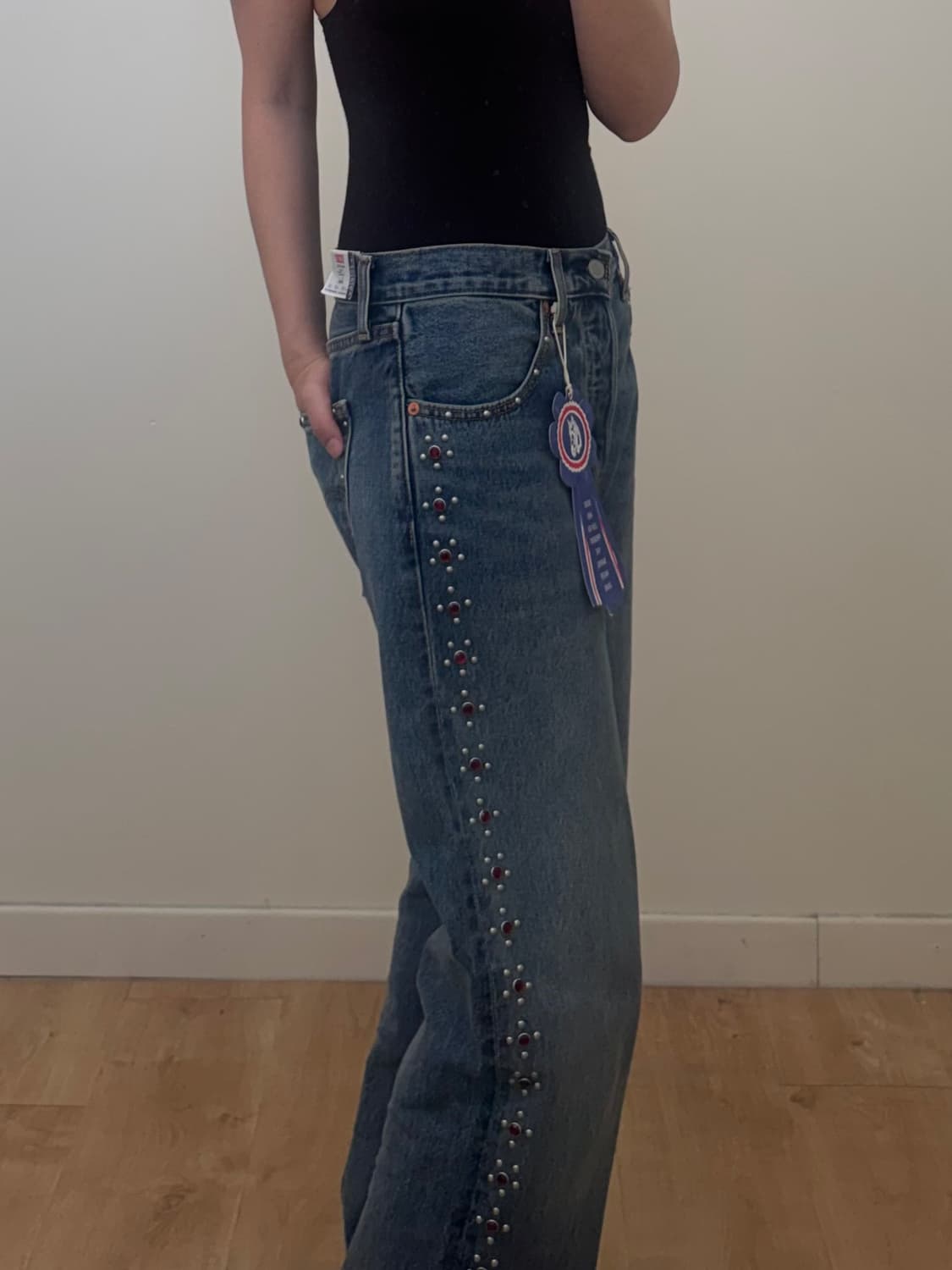 Bode x levis barrel racer jean 30 size 상품이미지2