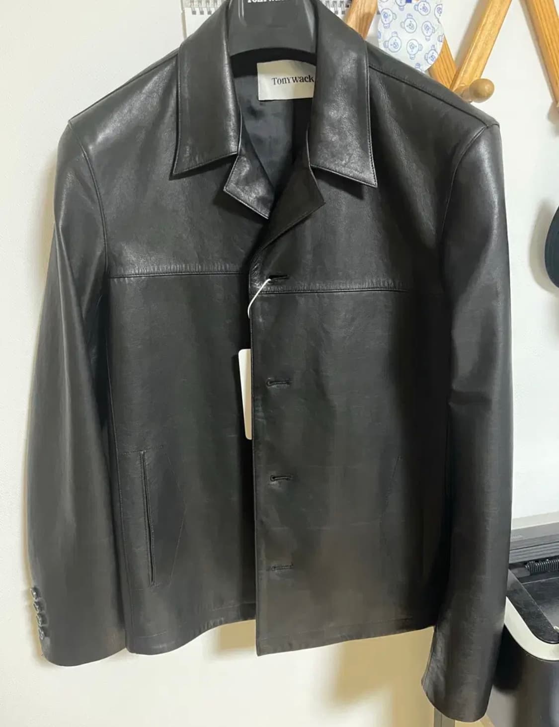 토니웩 25fw 레더 블레이져 상품이미지2