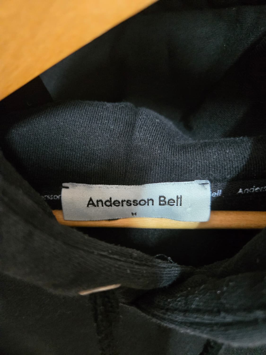 앤더슨벨 크롭 후드티 M 100 공용 상품이미지3