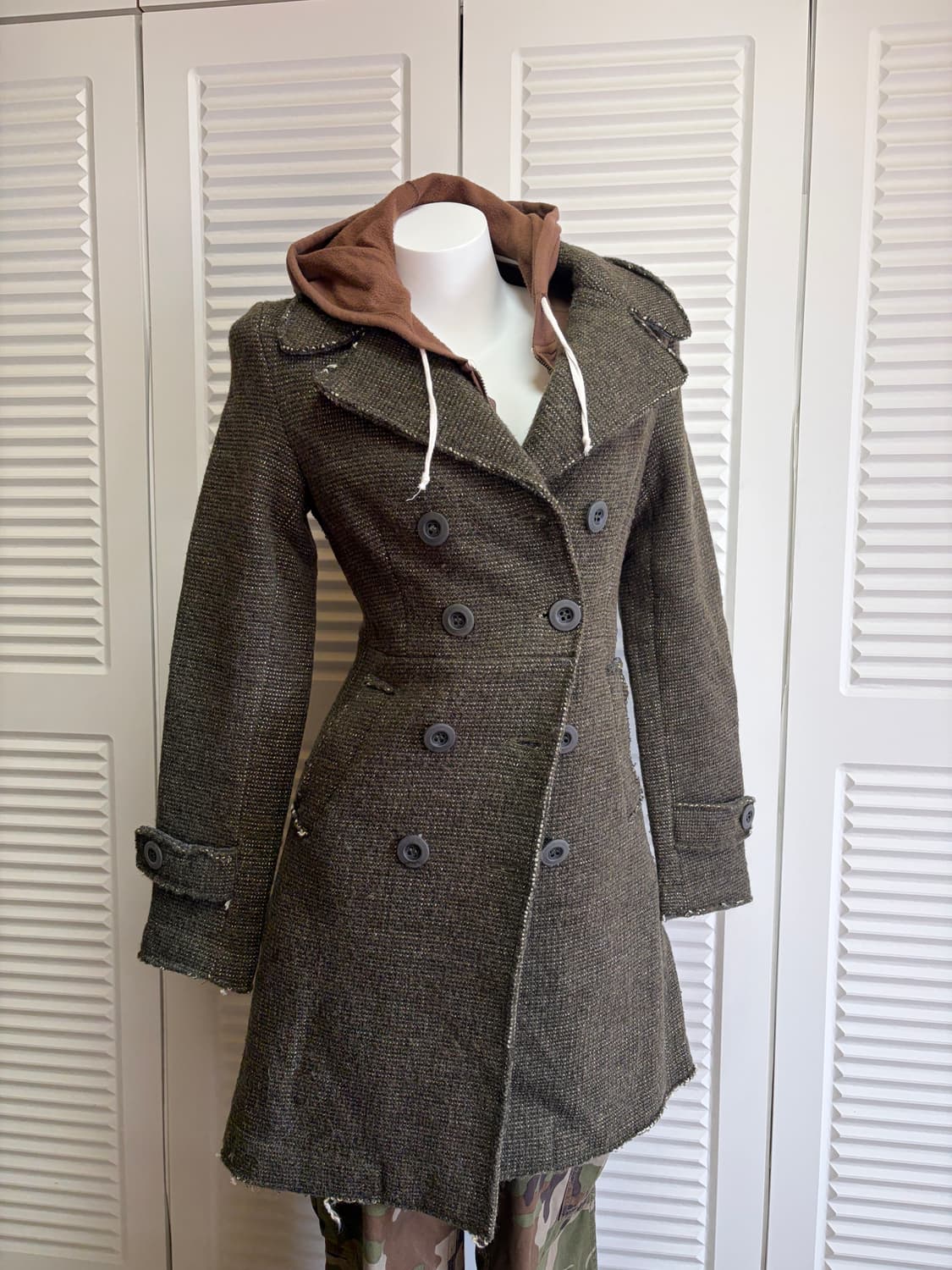 FUTURUM Wool Trench Coat made in Italy 상품이미지4