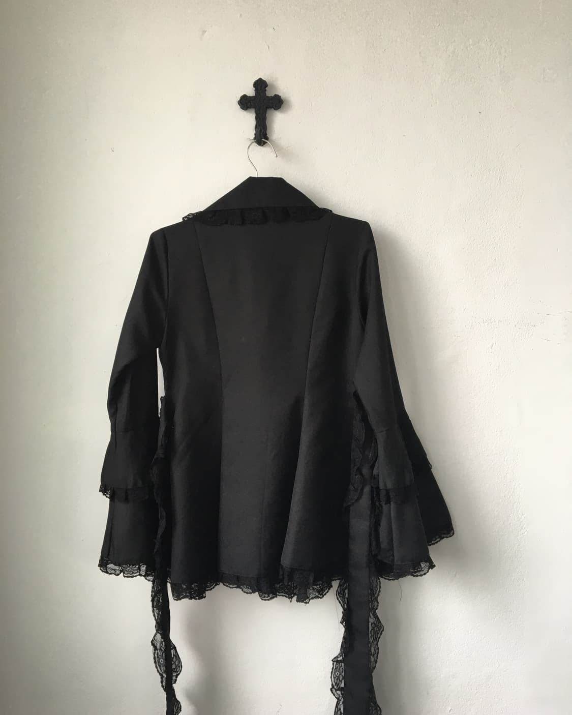 Lace trimming gothic mood jacket 상품이미지3