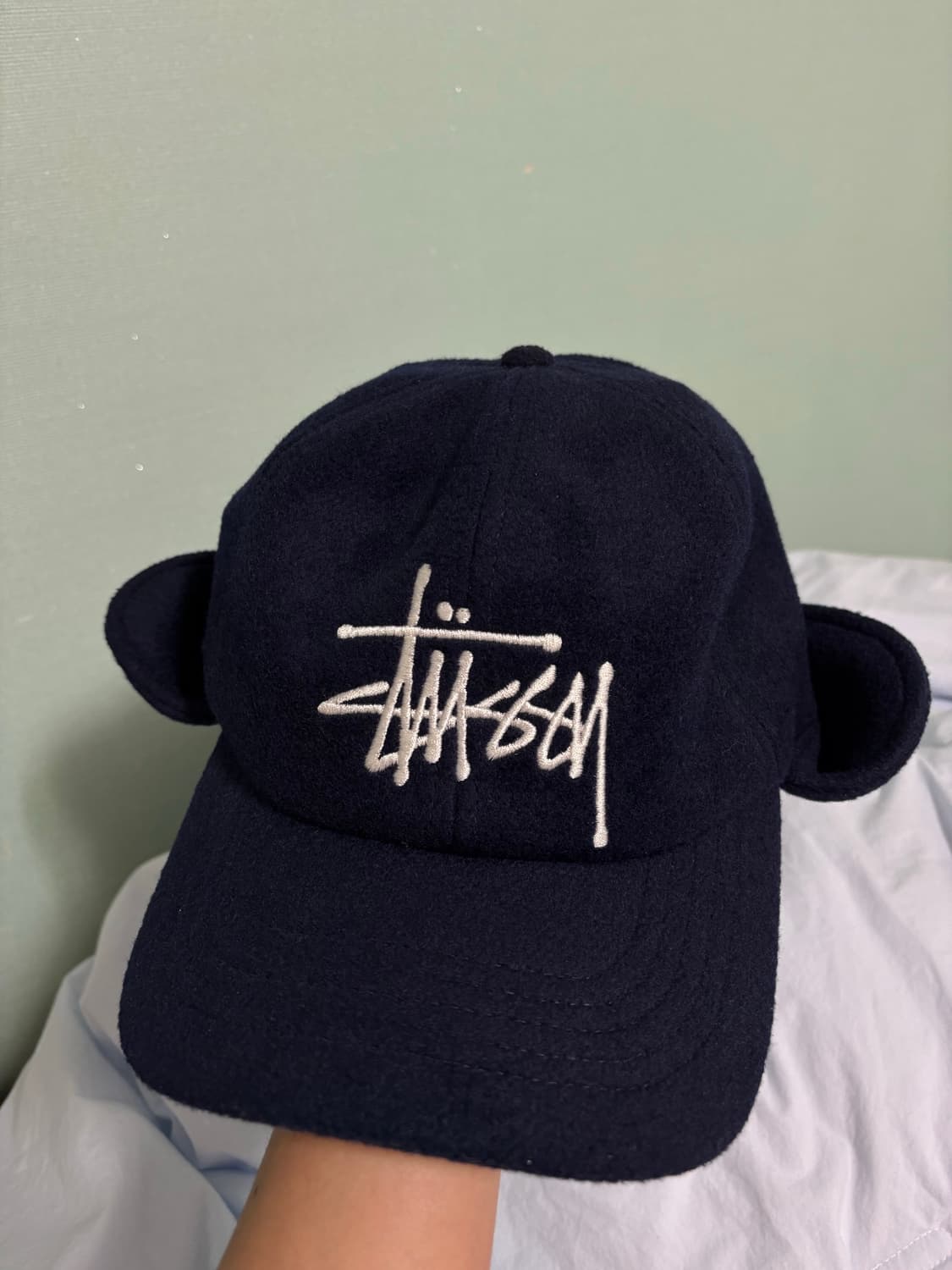 스투시 울 이어플랩 캡 S-M 상품이미지2