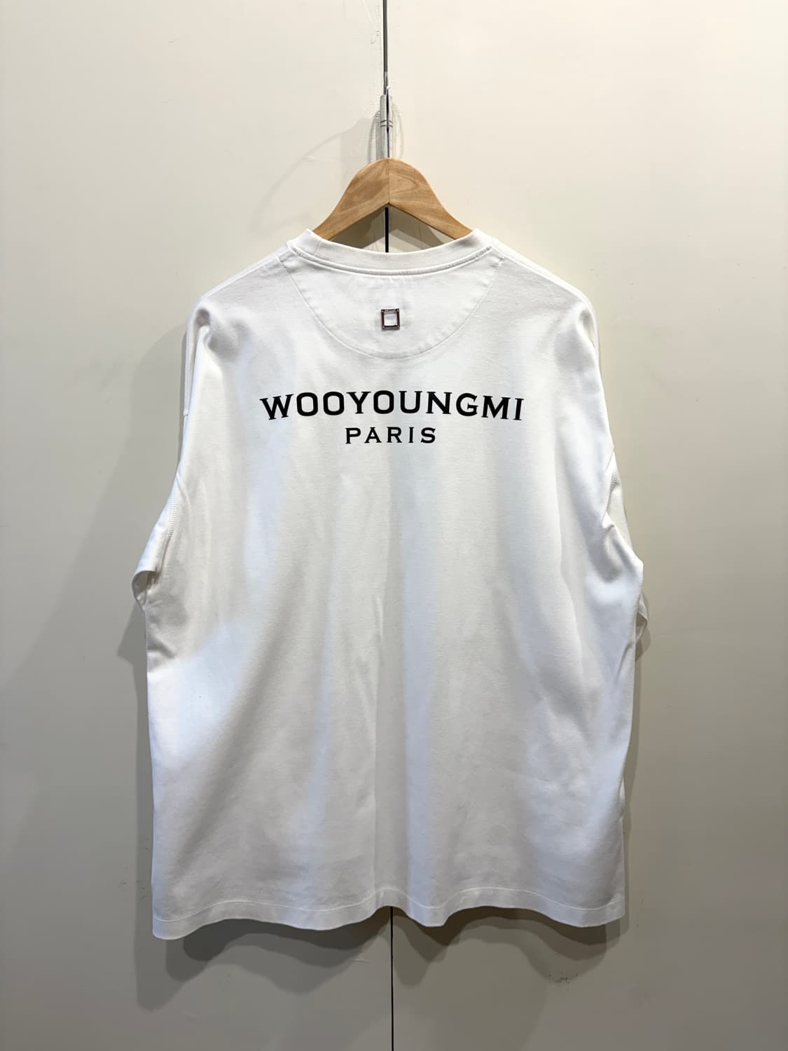 WOOYOUNGMI 우영미 백로고 롱 슬리브 상품이미지2