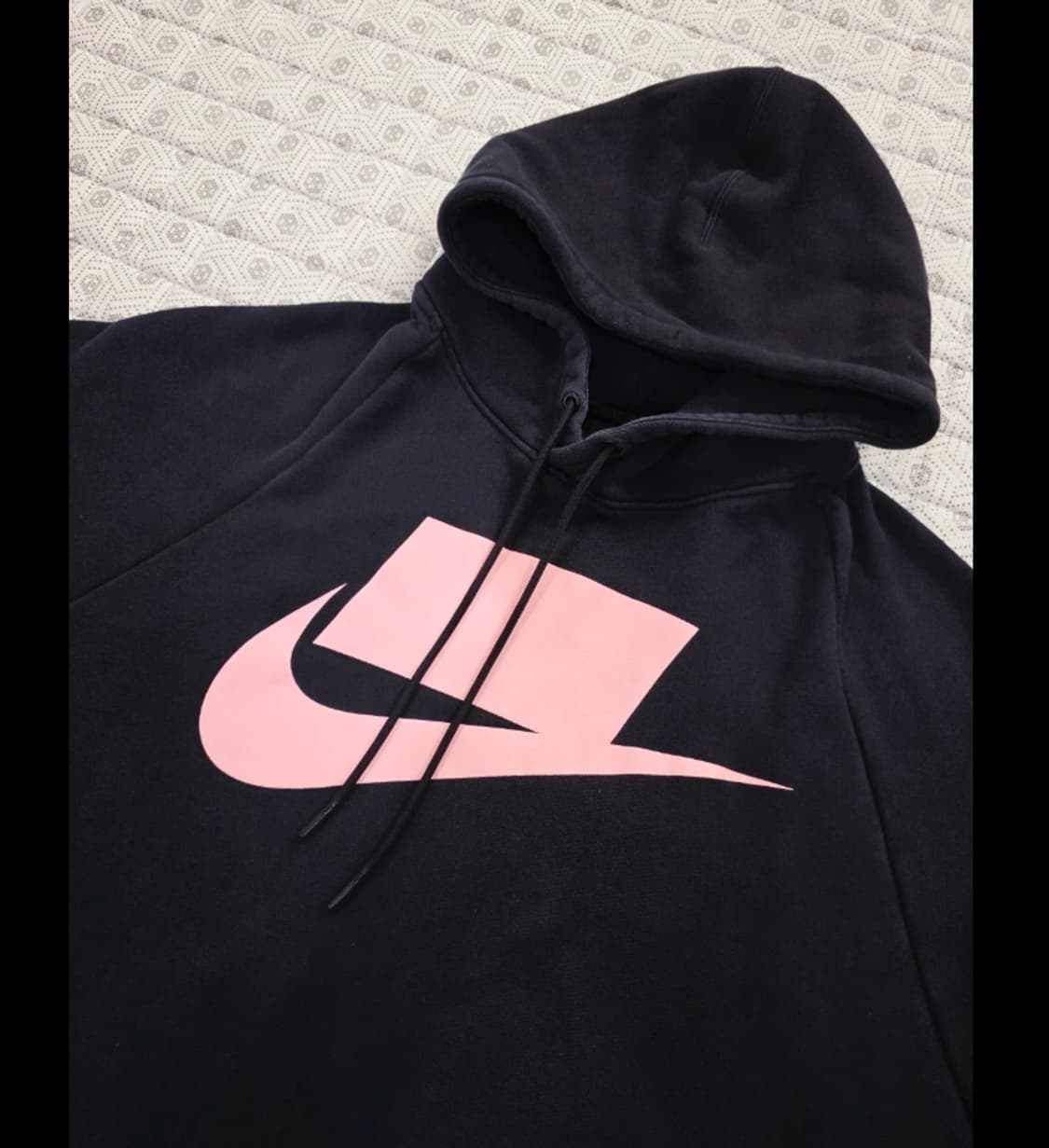 나이키 NSW 무지 후드티 XL 블랙 상품이미지1