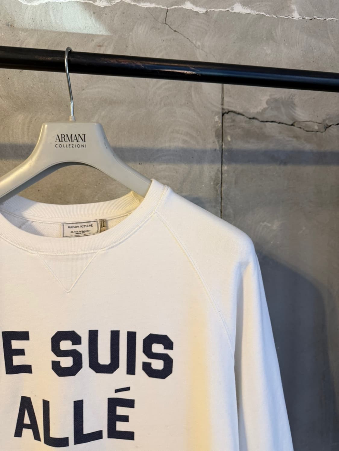 메종키츠네 레터링 맨투맨 100~103 상품이미지4