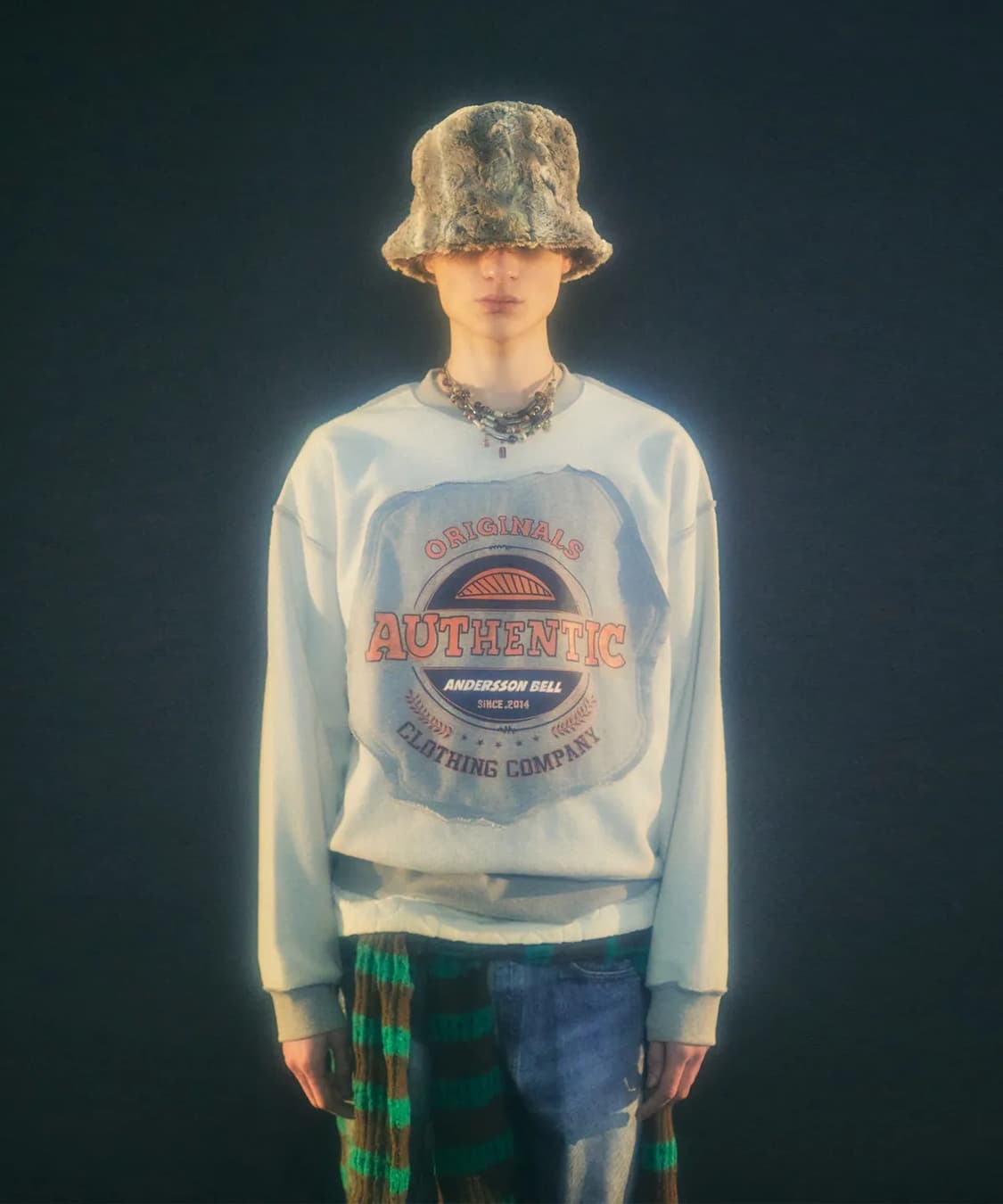 앤더슨벨 어센틱 스웻셔츠 상품이미지1