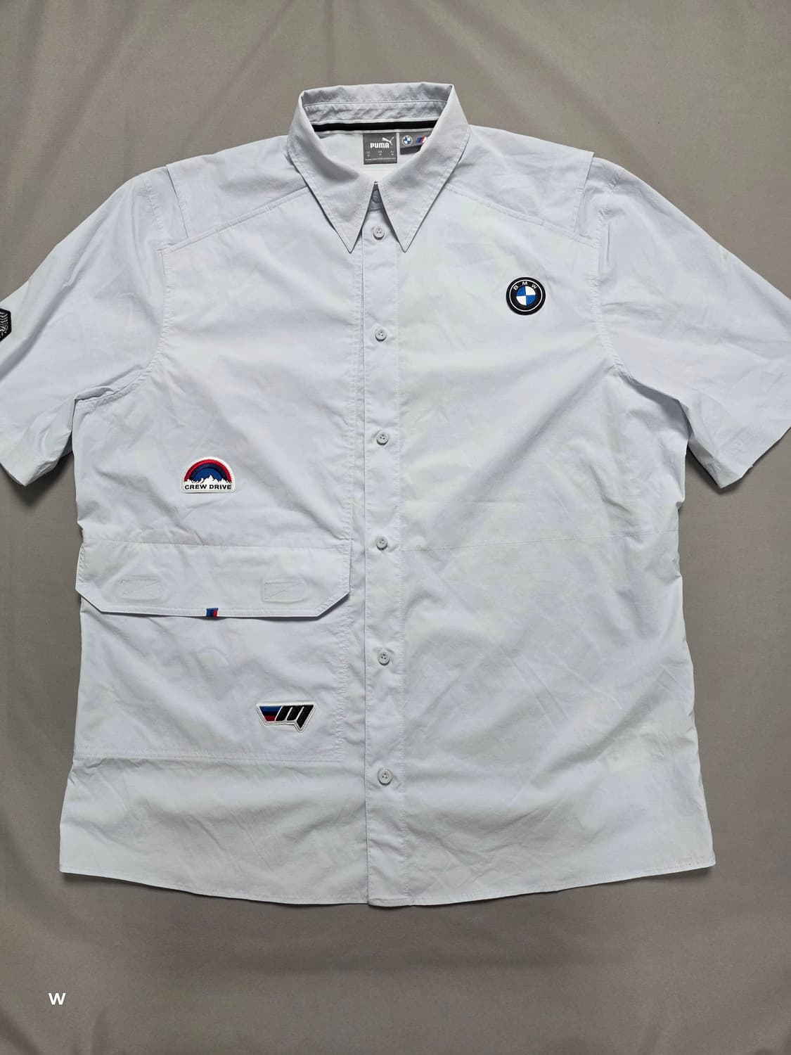 푸마 BMW 반팔 셔츠 + 트레이닝 바지 세트 [M] 섬머크루 상품이미지2