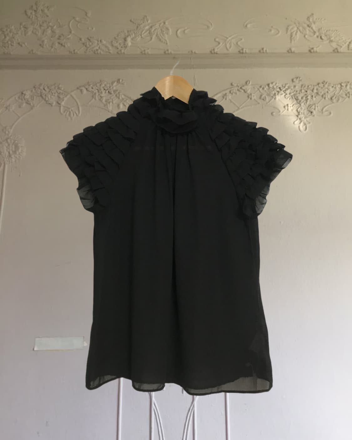 vintage ruffle blouse 상품이미지7