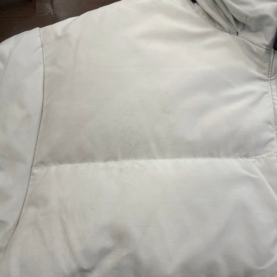 90s 폴로 스포츠 후드 내장 다운 푸퍼 화이트 패딩 자켓 N203 상품이미지9
