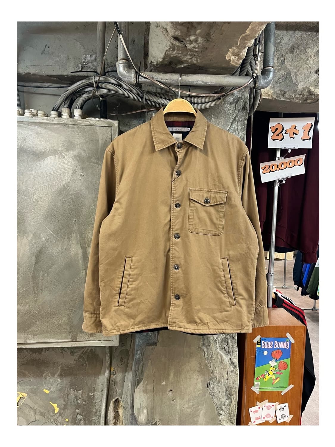 시리즈 루즈핏 워크 자켓 카멜 105 #csz3549 상품이미지1