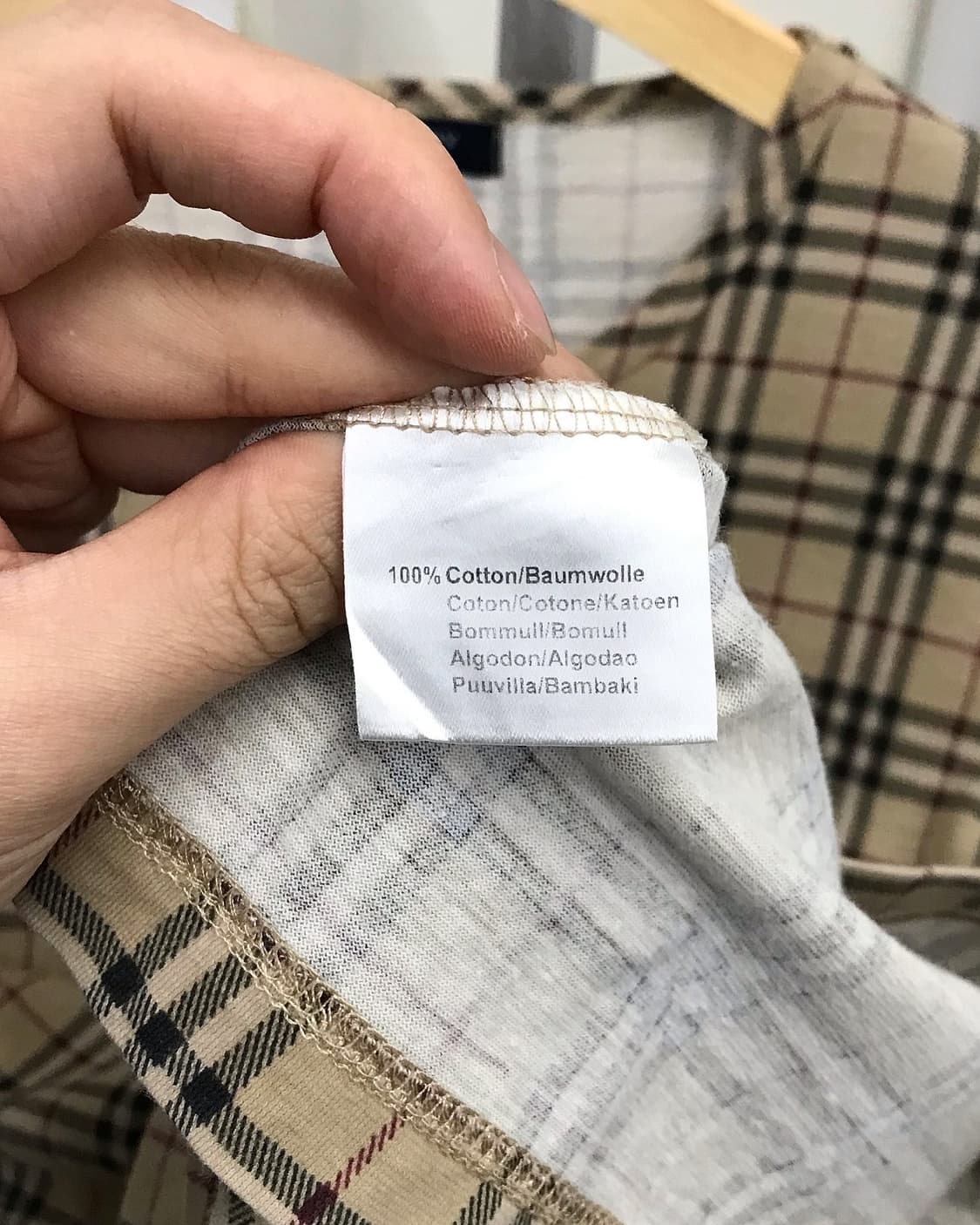 버버리 노바체크 반팔티 상품이미지4