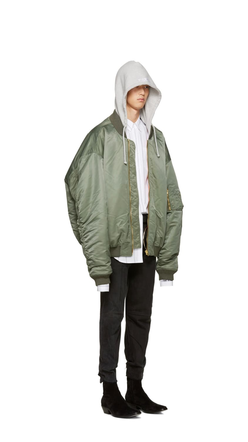 [M]베트멍 16FW 초판 후드 봄버 상품이미지4