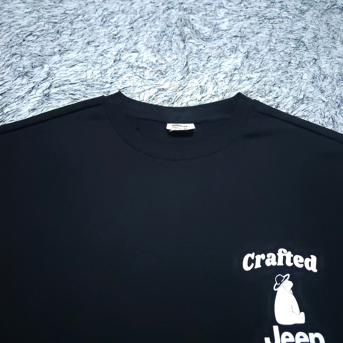 Jeep) 110 남자 루즈핏 맨투맨 긴팔티 / 왕눈이샵 상품이미지3