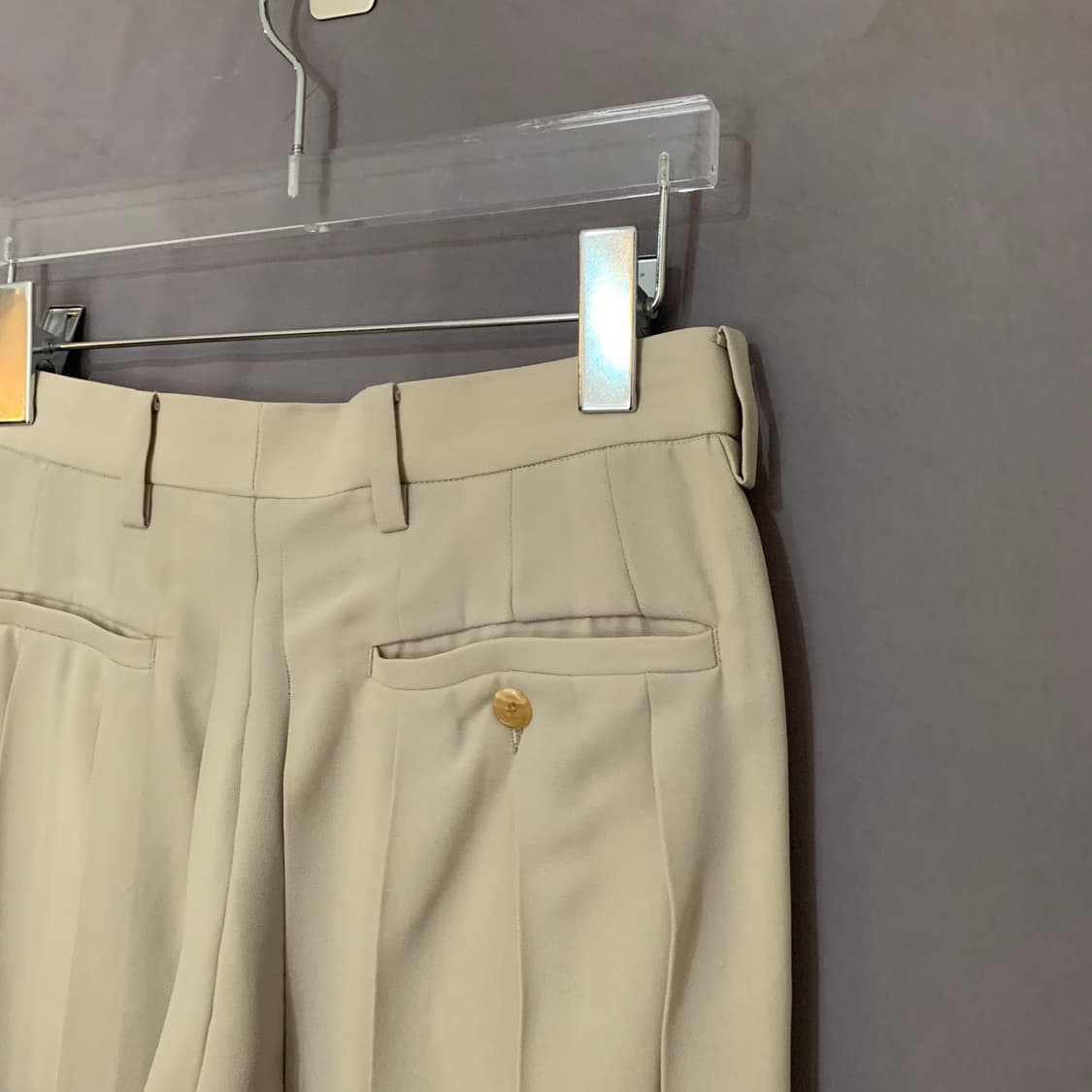 1 언더커버 2020 핀턱 플리츠 와이드 슬랙스 팬츠 바지 상품이미지4