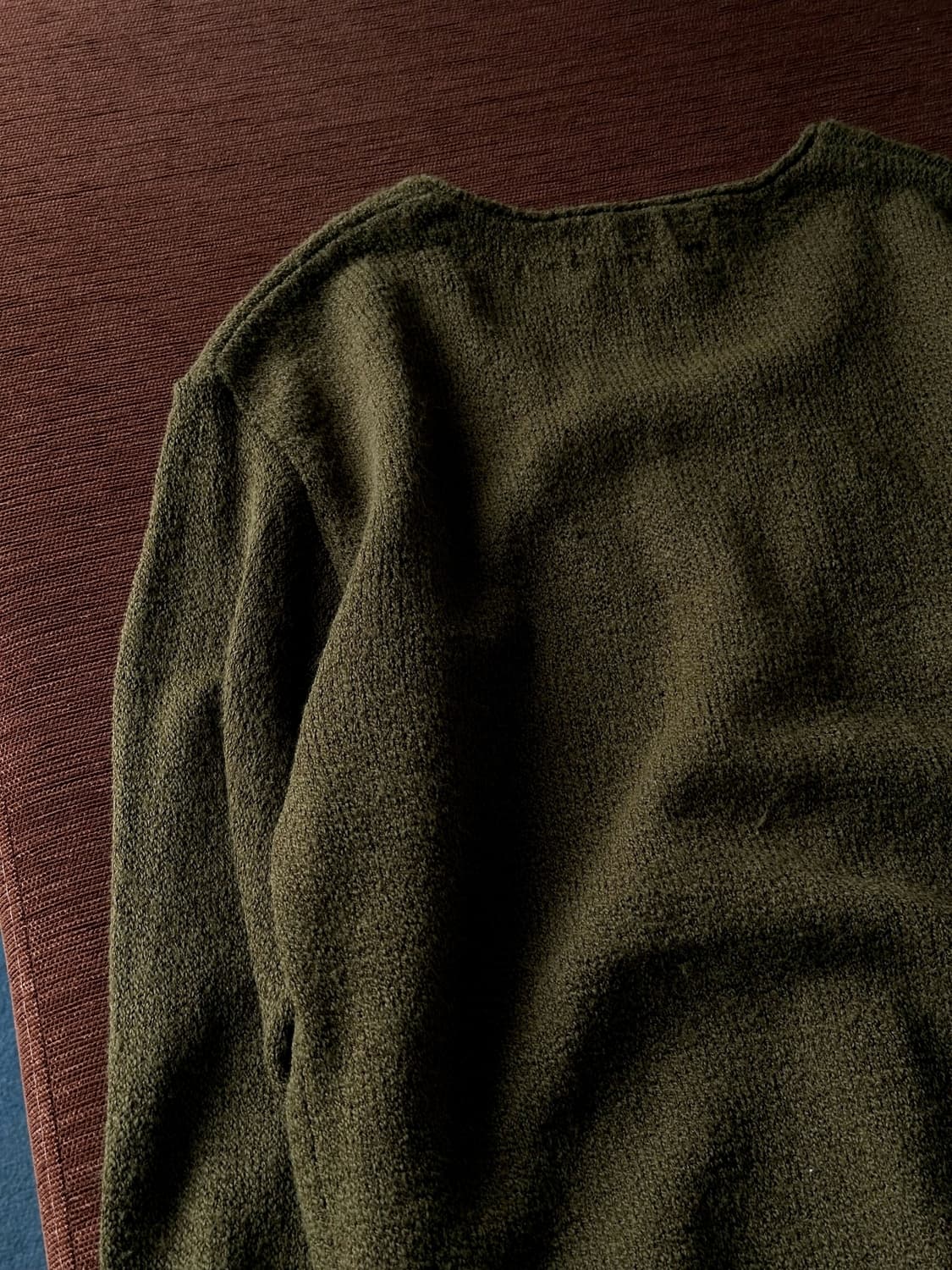 Light fabric natural design knit cardiga 상품이미지5