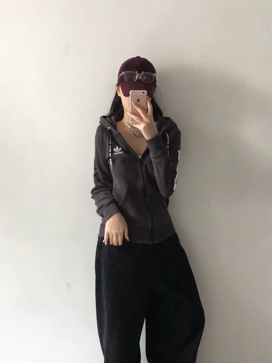 아디다스 사이드 프린팅 후드집업 상품이미지2