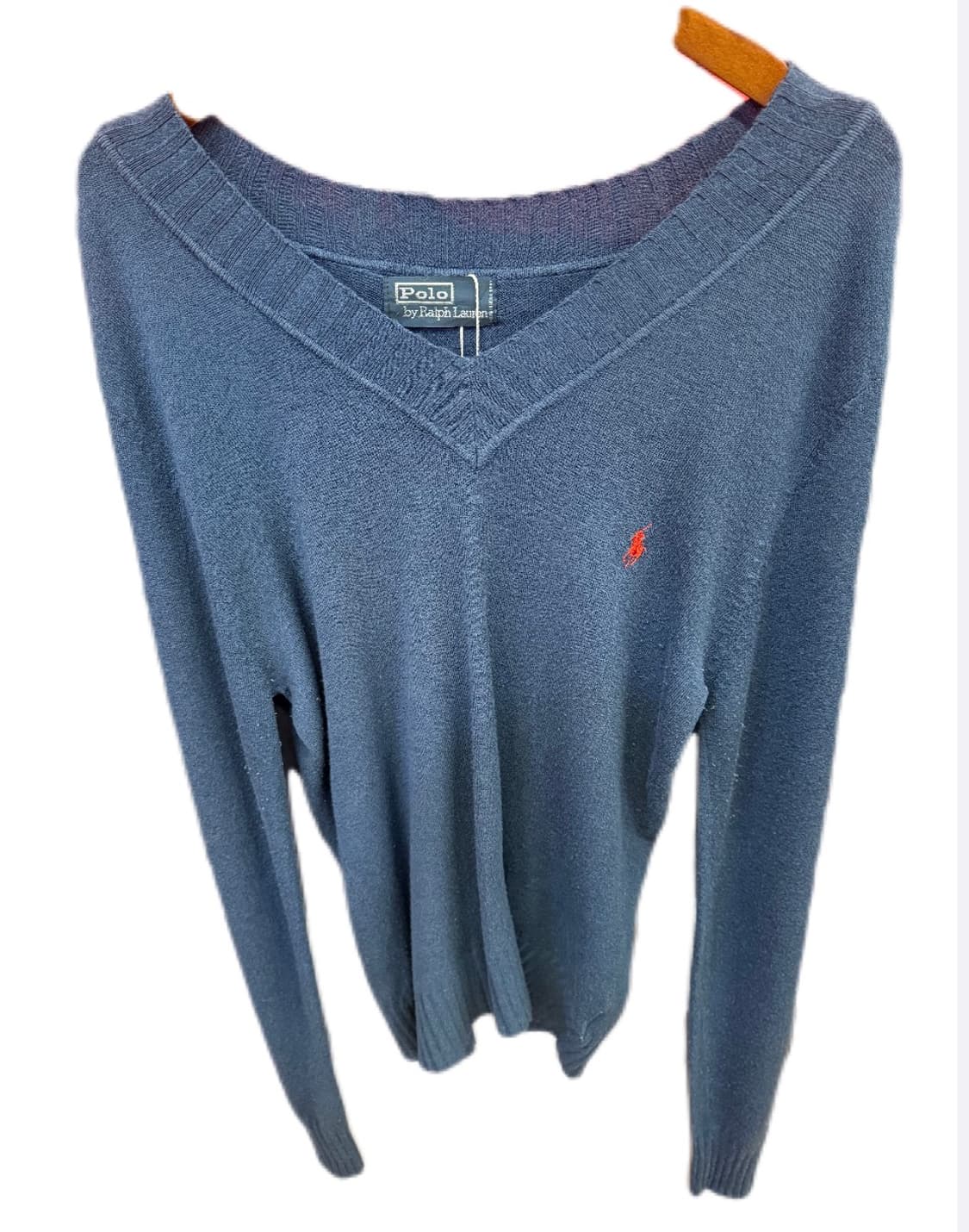 폴로 브이넥 니트 상품이미지1