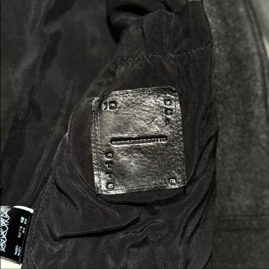 10sei0otto 스카스티치 레더자켓 상품이미지8