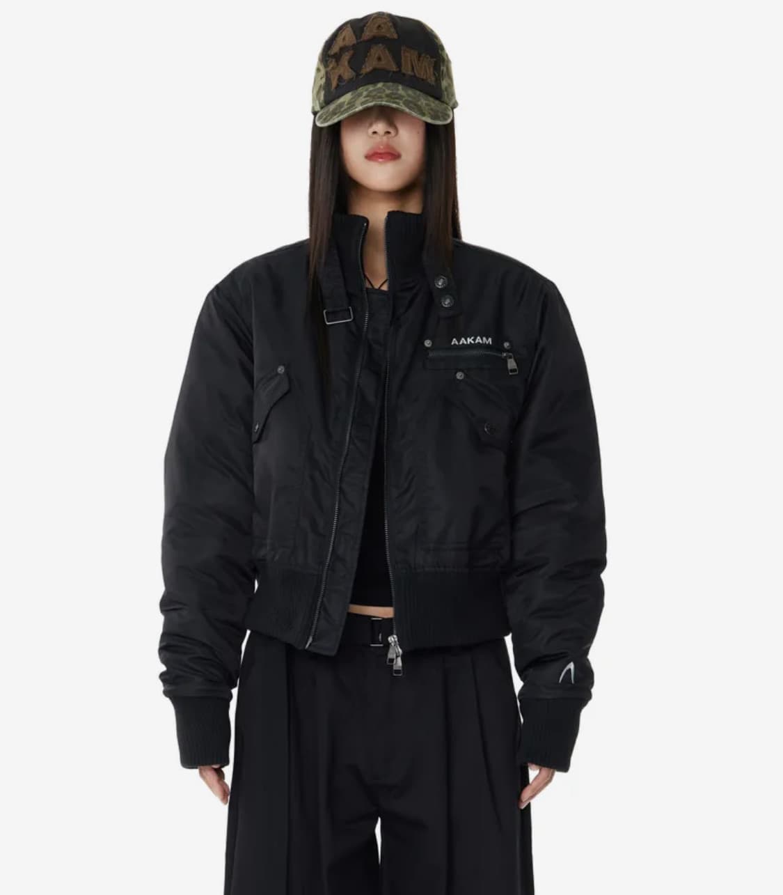 아캄 하이넥 자켓 상품이미지2