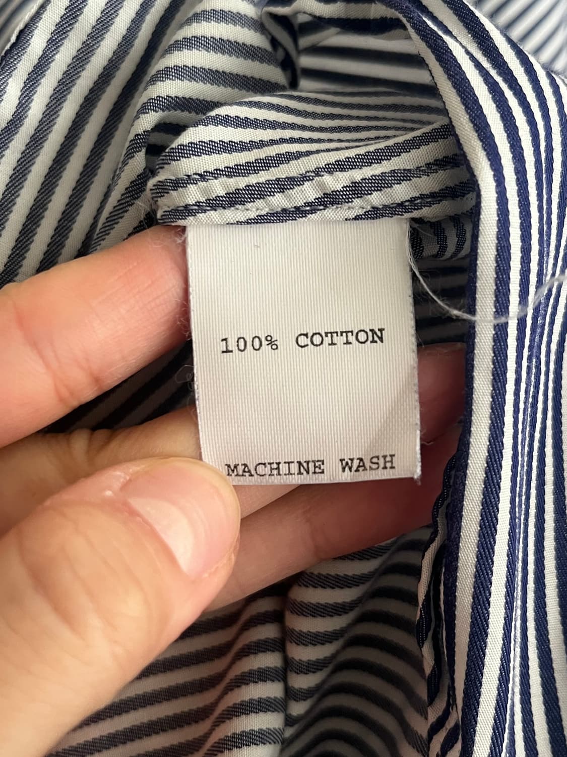 3) 브룩스 브라더스 여성 스트라이프 셔츠 블루 상품이미지5