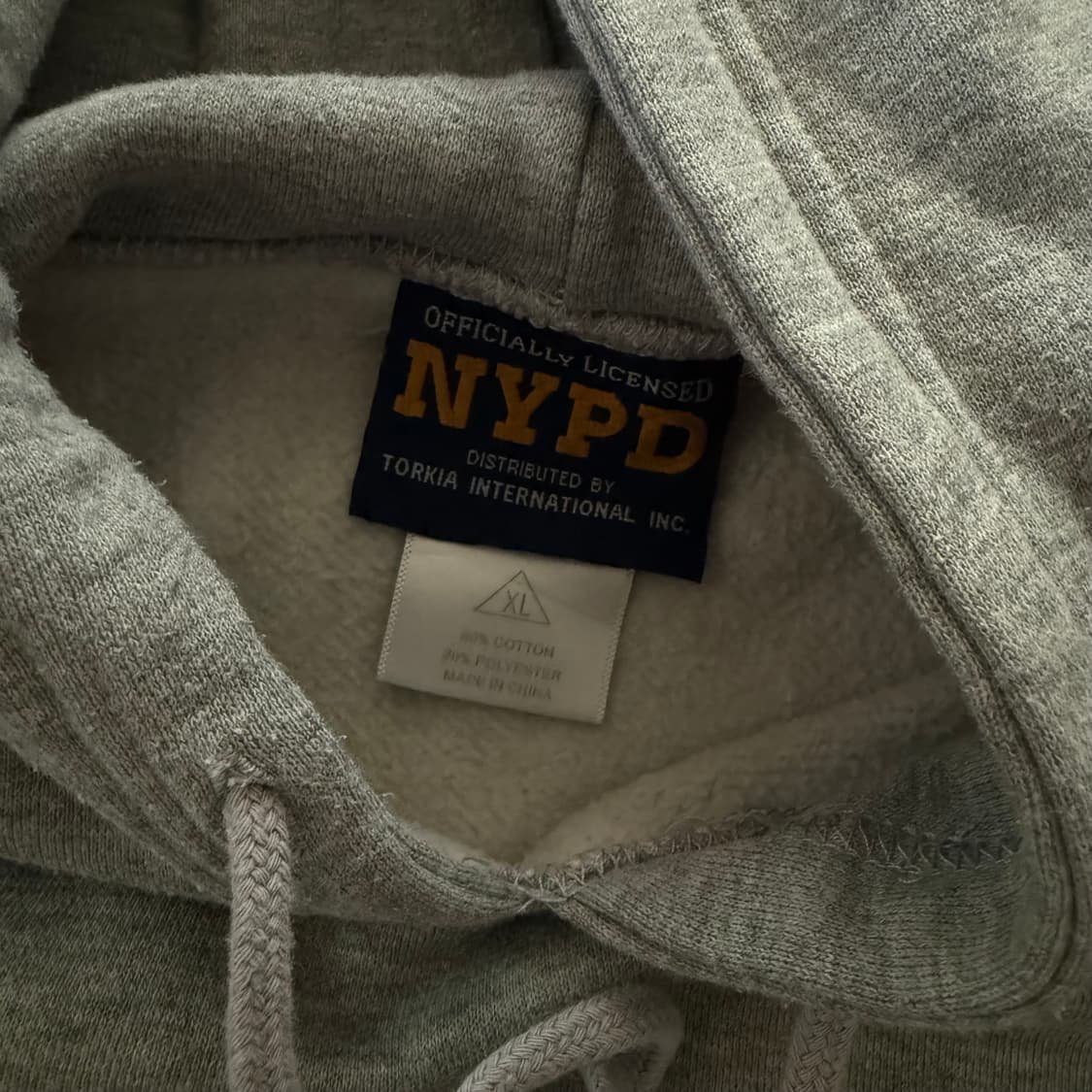 [XL] NYPD 뉴욕 경찰 후드 티셔츠 S-51 상품이미지5